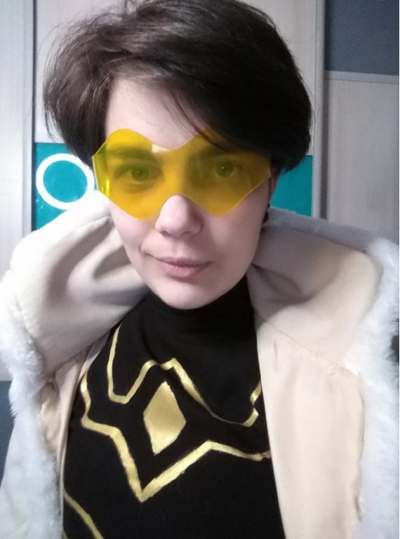 Glasses cosplay prop Wing Hero Hawks Tak..