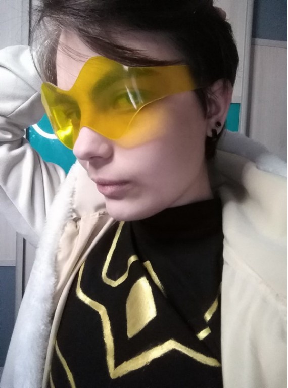 Glasses cosplay prop Wing Hero Hawks Tak..